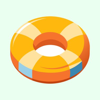 Parlak renkli can yeleği ya da su güvenliği için yüzdürme aygıtı