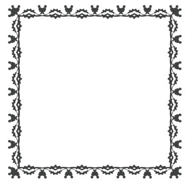 Çiçek dekolteli siyah beyaz çerçeve