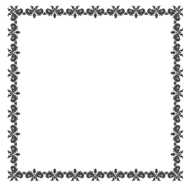 Çiçek dekolteli siyah beyaz çerçeve