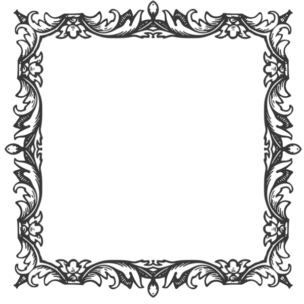 Çiçek süsüyle dekoratif çerçeve