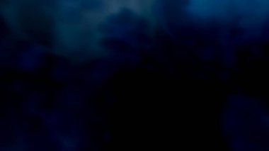 Koyu Mavi Soyut Bulutlu Doku Arkaplanı