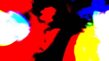 Yüksek Karşıtlık Renkleriyle Soyut Dışavurumcu Sanatı