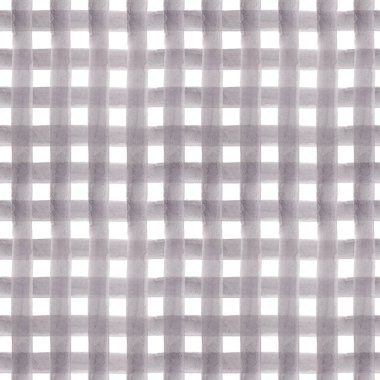 Gri kareli suluboya arka plan. Kusursuz desenli, el çizgileri, çizgiler, duvar kağıtları ve tekstil için sıçrama çizgileri. sarma