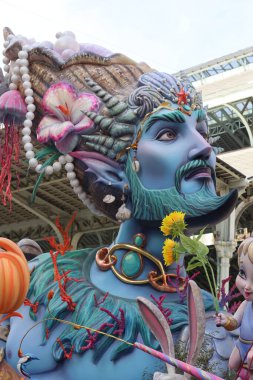 Valencia, İspanya, 16 Mart 2024. Las Fallas de Valencia. 