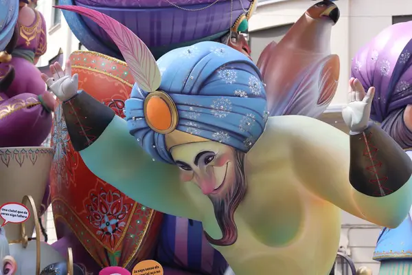 Valencia, İspanya, 16 Mart 2024. Las Fallas de Valencia. 