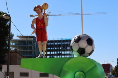 Valencia, İspanya, 17 Mart 2025. Las Fallas de Valencia.