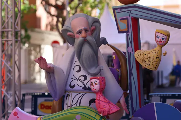 Valencia, İspanya, 17 Mart 2025. Las Fallas de Valencia,.