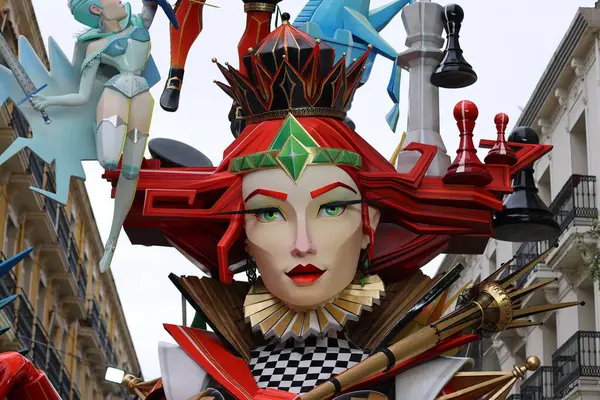 Valencia, İspanya, 17 Mart 2025. Las Fallas de Valencia.