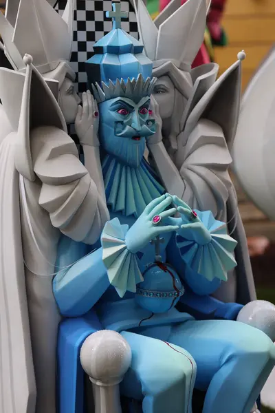 Valencia, İspanya, 17 Mart 2025. Las Fallas de Valencia.