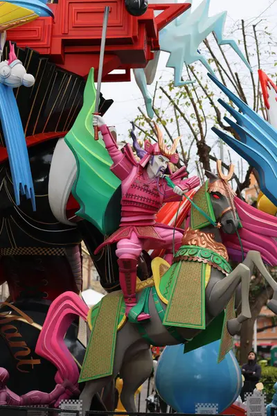 Valencia, İspanya, 17 Mart 2025. Las Fallas de Valencia.
