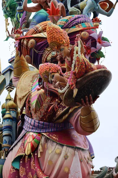 Valencia, İspanya, 17 Mart 2025. Las Fallas de Valencia.