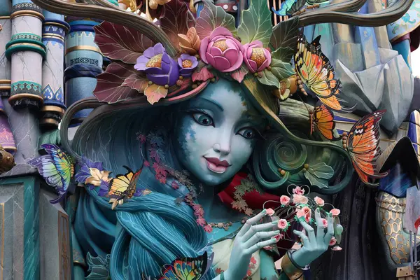 Valencia, İspanya, 17 Mart 2025. Las Fallas de Valencia.