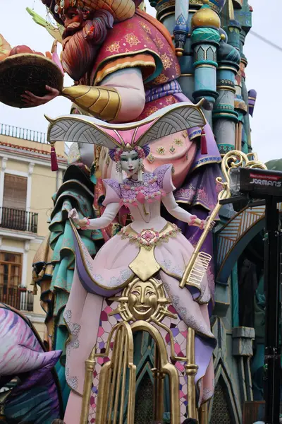 Valencia, İspanya, 17 Mart 2025. Las Fallas de Valencia.