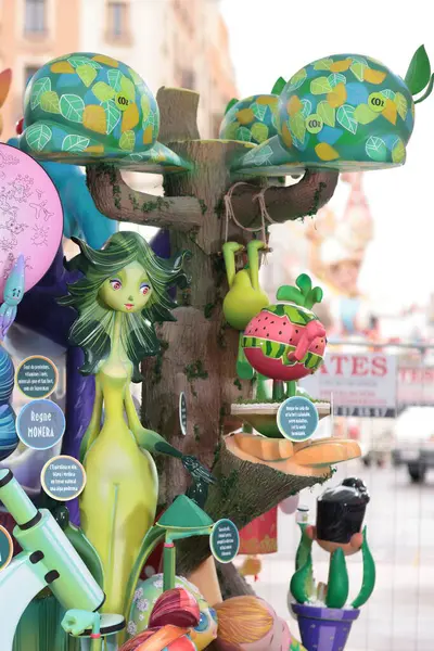 Valencia, İspanya, 17 Mart 2025. Las Fallas de Valencia.