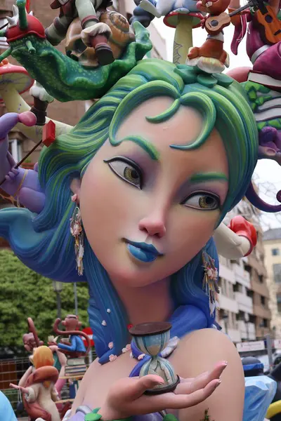 Valencia, İspanya, 17 Mart 2025. Las Fallas de Valencia.