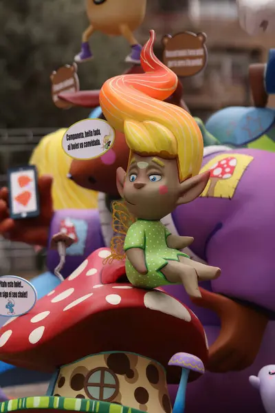 Valencia, İspanya, 17 Mart 2025. Las Fallas de Valencia.