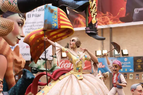 Valencia, İspanya, 17 Mart 2025. Las Fallas de Valencia.
