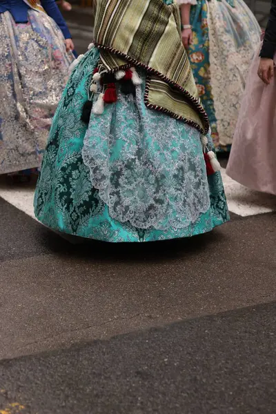 Valencia, İspanya, 17 Mart 2025. Las Fallas de Valencia.