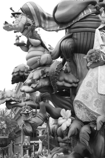Valencia, İspanya, 17 Mart 2025. Las Fallas de Valencia.