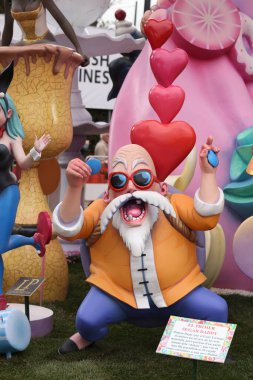 Valencia, İspanya, 17 Mart 2025. Las Fallas de Valencia.