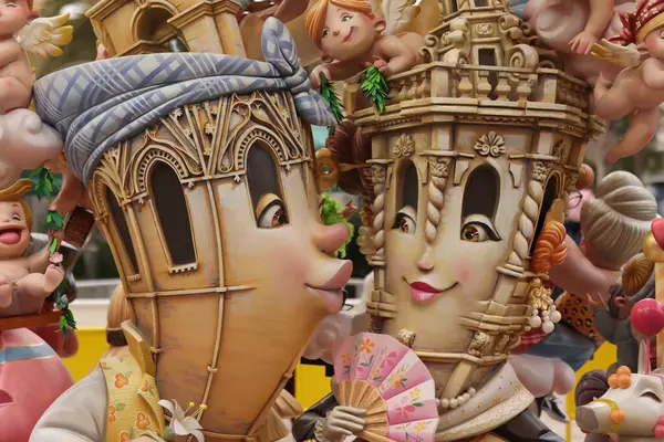 Valencia, İspanya, 17 Mart 2025. Las Fallas de Valencia.