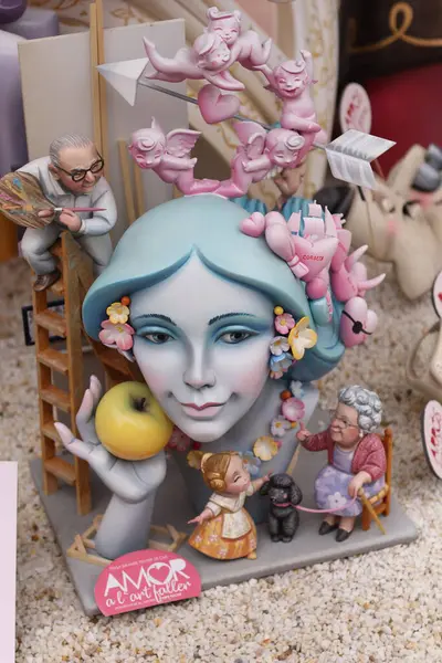 Valencia, İspanya, 17 Mart 2025. Las Fallas de Valencia.