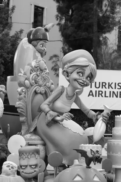 Valencia, İspanya, 17 Mart 2025. Las Fallas de Valencia.