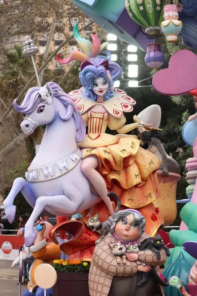 Valencia, İspanya, 17 Mart 2025. Las Fallas de Valencia.