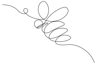 İzole edilmiş dış hat ikonunun bal arısı uçuşu sanatı devam ediyor