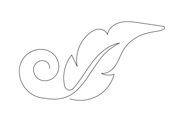 Devamlı deniz çapası çizgisi. Geminin büyüklüğü. Okyanus elementi seti.