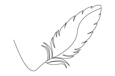 Ana hat vektör çiziminin sürekli bir çizgi çizimi olan gemi çapası 