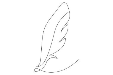 Ana hat vektör çiziminin sürekli bir çizgi çizimi olan gemi çapası 