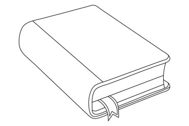 Tek satırlık izole edilmiş çizim çizimi sanatı