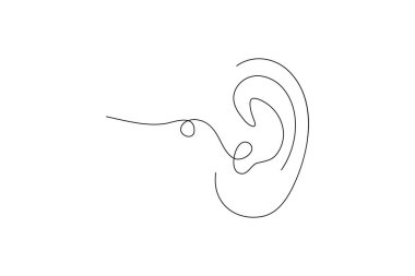 İzole edilmiş dış hatlar çiziminin sürekli bir çizimi