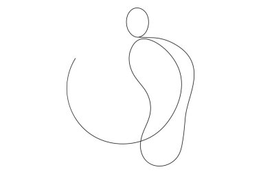 Ayak tabanı, makas vektör illüstrasyon tasarımının aralıksız bir çizimi