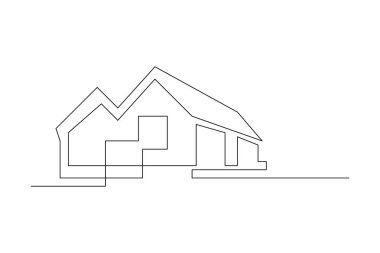 Ev bitkisi ve ampul sürekli tek çizgi halinde yeşil enerji çiziyor.