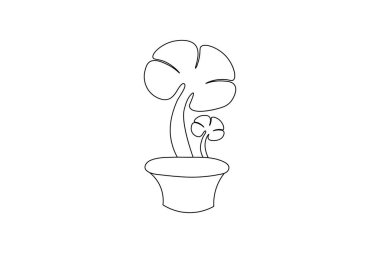 Devamlı mantar taşıyıcı çizim tasarımı sanatı