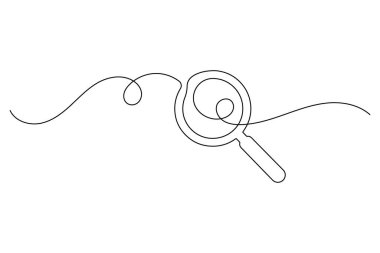 Konuşma baloncuğunun minimalist bir çizimi vektör illüstrasyonunu izole et