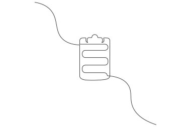 Pano minimalist ana hatlı vektör illüstrasyonunu çizmeye devam ediyor