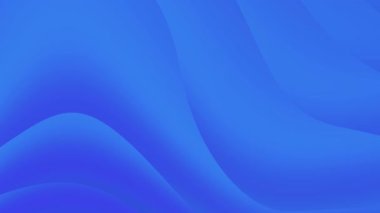 Akışkan mavi gradyanlar arka plan, sunumlar, grafik tasarımı ve su temalı dijital sanat projeleri için uygun yumuşak dalgalanan dalgalar yaratırlar..