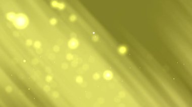 Bulanık sarı ışıkları ve beyaz benekleri olan altın arkaplan. Lüks, şenlikli, kutlama tasarımları ve zarif dijital arka planlar için uygundur..