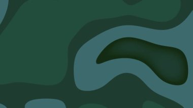 Soyut yeşil katmanlı kağıt kesimi tasarımı arka planlar, el ilanları, afişler, posterler, sunumlar, davetiyeler, kırtasiyeler ve dijital sanat projeleri için uygundur..