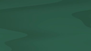 Pürüzsüz organik şekillere sahip koyu yeşil soyut arkaplan, web tasarımı, sunumlar, posterler ve broşürler gibi basım materyalleri için uygun..