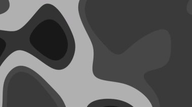 Gri dalgalı şekiller, arka plan, doku, dijital tasarım ve modern sanat projeleri için uygun soyut gri ölçekli desen oluşturur. Grafik tasarımı için harika.