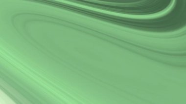 Katmanlı kıvrımları ve yumuşak tonsal geçişleri olan pürüzsüz yeşil girdaplar