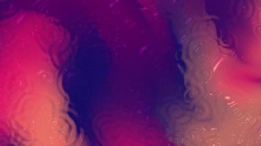 Cadılar Bayramı arka planı kıvrımlı soyut şekiller ve zengin renklerle