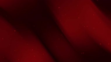 Yumuşak ışık ve ışıldayan parçacıklarla koyu kırmızı eğimli arkaplan