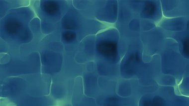 Soyut sıvı hücre dokusuna sahip yeşil deniz mavisi organik arkaplan