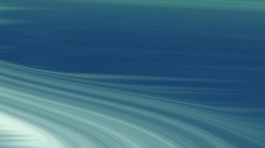 Pürüzsüz soyut dalga çizgileri olan yeşil deniz mavisi akış arkaplanı