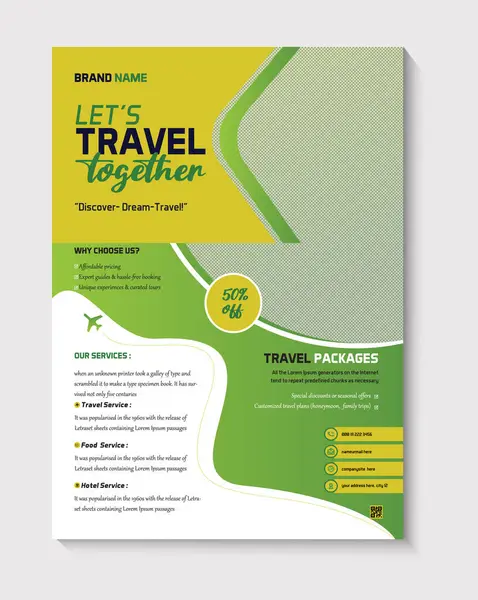 seyahat el ilanı şablonu tasarımı